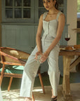 Grey Linen Vest by THE MRCH MUSE