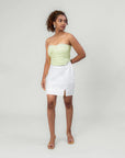 Pastel Green Tube Top by THE MRCH MUSE