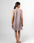 Purple Blossom Shift Dress by THE MRCH MUSE
