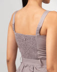 Purple Dove Playsuit by THE MRCH MUSE