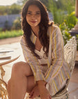 Striped Linen Shirt by THE MRCH MUSE