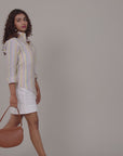 Striped Linen Shirt by THE MRCH MUSE